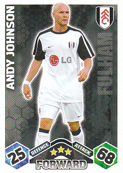 Andrew Johnson Fulham 2009/10 Topps Match Attax #158